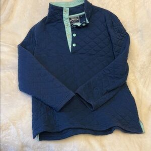 Quilted Navy Pullover by Vineyard Vines